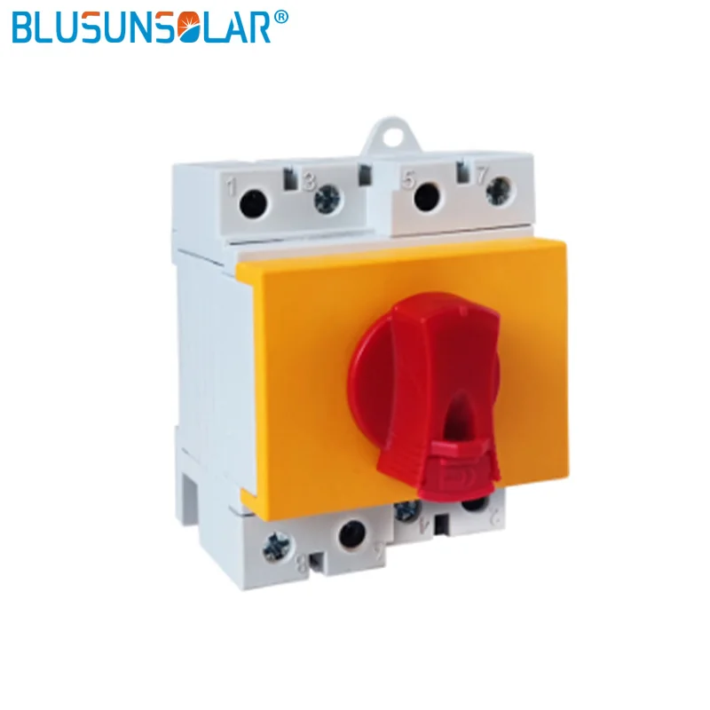 

Free Shipping 2P 32A 4P 32A 1000V 1200V Solar DC Isolator Switch Disconnector With TUV CE
