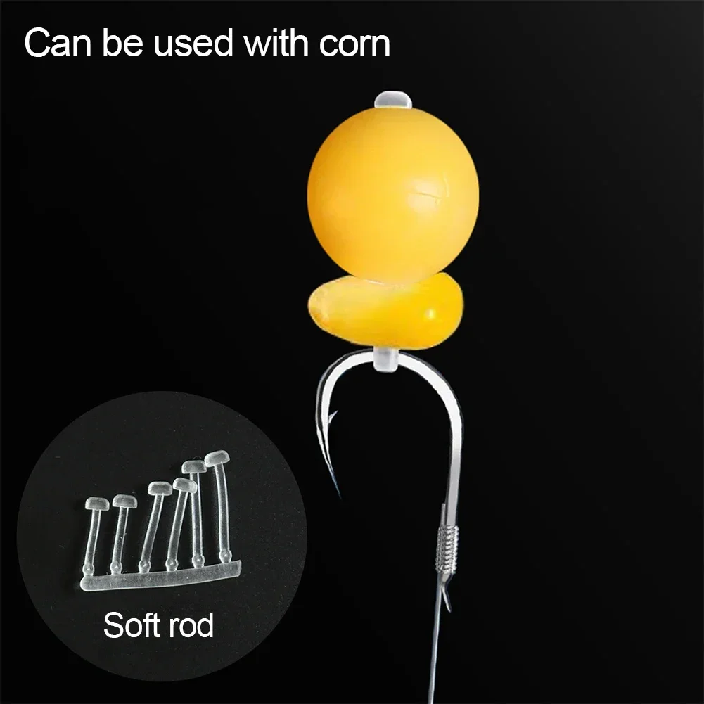 8/10/14MM Fishing Float Bead Bait Strong Corn Carp Wild Fishing Silicone Soft Bead Bait Outdoor Fishing Accessories