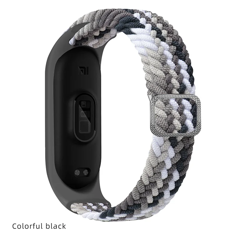 Elastic Nylon Braided Solo Loop Strap with Adjustable Buckle