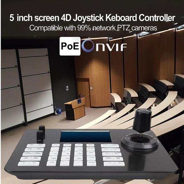 Best Quality 5 inch Network Joystick Controller tops Control 200 PTZ