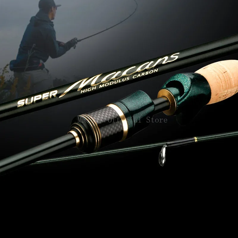 Spinning Casting Fishing Rod 1.8-2.4m 4 Pieces Ultra light 55cm Travel Rod