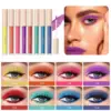 QIBEST 8 Colors Matte Liquid Eyeshadow Set Waterproof Long Lasting Eye Shadow Set Nude Eye Pigment Korean Makeup For Women 2
