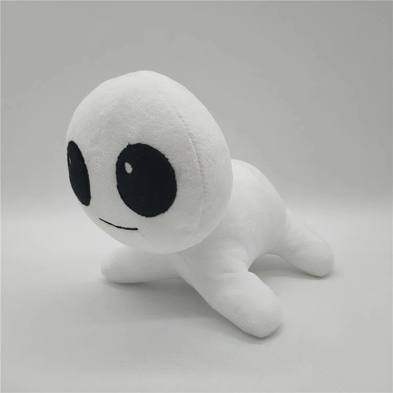 White Big Eye 25cm Tbh Creature Soft Plush Toy Anime Cute Creature Plushie  Stuffed Pillow Doll Birthday Gift For Children - AliExpress