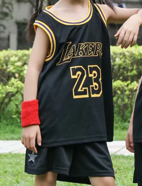 Children's jersey size 23 basketball collar O for both small and medium-sized men and women