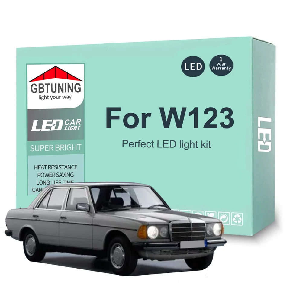 Kit Luces Interiores LED Para Mercedes Benz SL Clase R230 (2012-2020) - 11 Piezas Canbus, Fácil Instalación