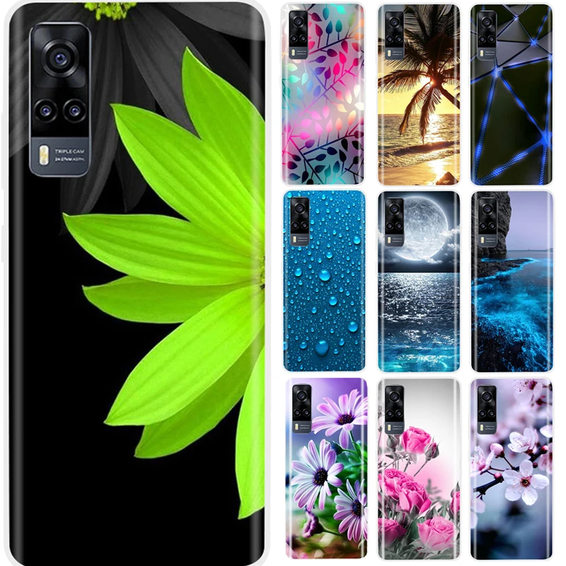 Phone Case For Vivo Y31 Case Vivo Y31 Cover Soft Tpu Silicone Phone Case For Y53S 4G V2036 Back Cover Coque Funda Bumper Etui phone case phone protector cover