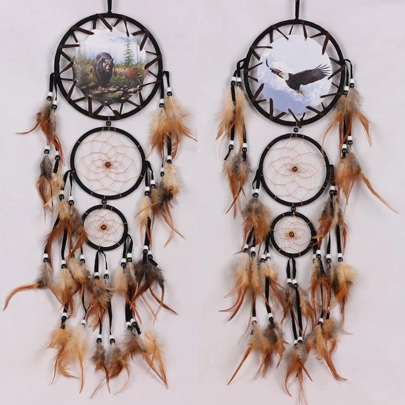 Feather Car Hanging Ornament Dream Catcher Home Decor