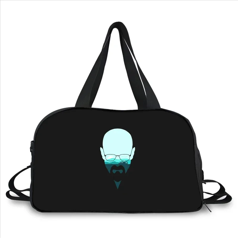 Breaking Bad 3D printing fashion trend portable large capacity multi-function messenger bag travel bag