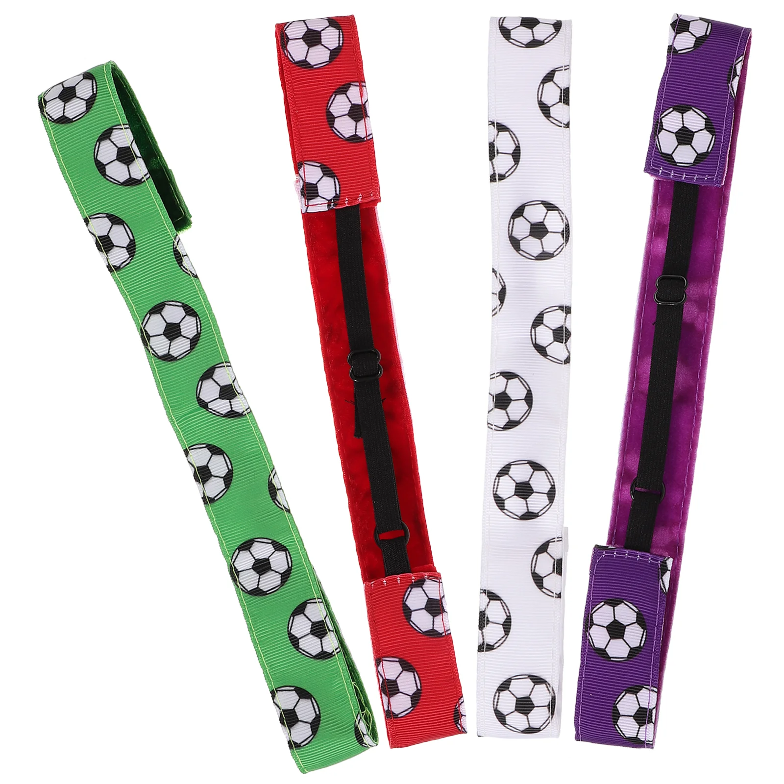 

4 Pcs Spa Moisture Absorption Candy-colored Hairbands Yoga Headbands Miss Toddler Work Out Fabric for Women