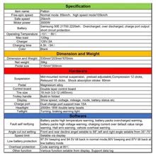  Leaperkim Veteran Patton Electric Unicycle 3000W 2220Wh 126V 58LBS 62LBS 66LBS 18inch Monocycle 