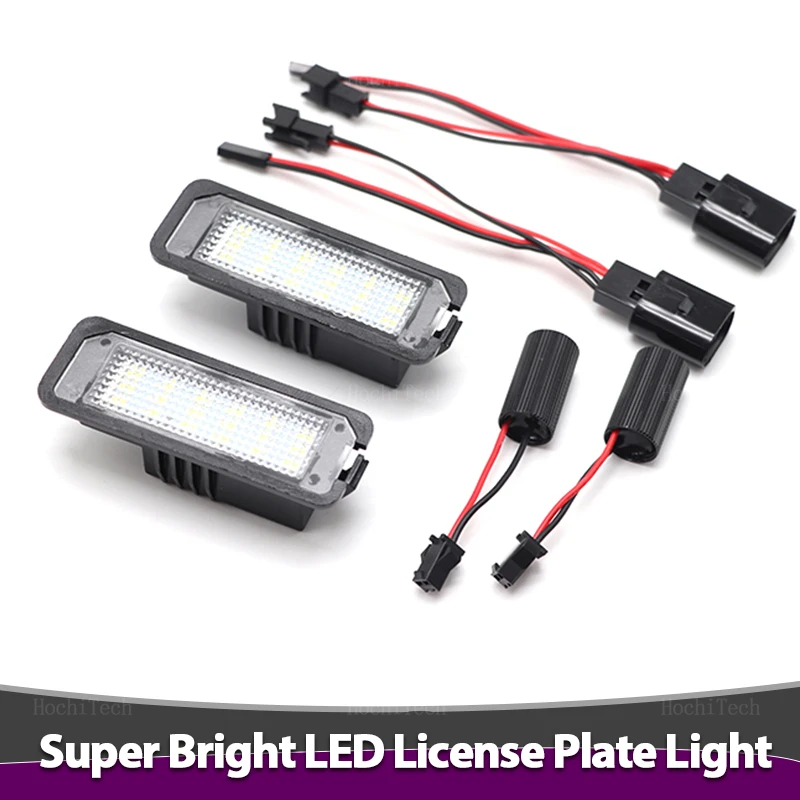 แผ่นไฟ LED ตกแต่งรถยนต์ 2 ชิ้น สำหรับรถยนต์หลายรุ่น