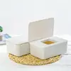 New Plastic Tissue Box Wet Holder Cover Wipes Paper Storage Towel Dispenser Home Napkin Organizer 6