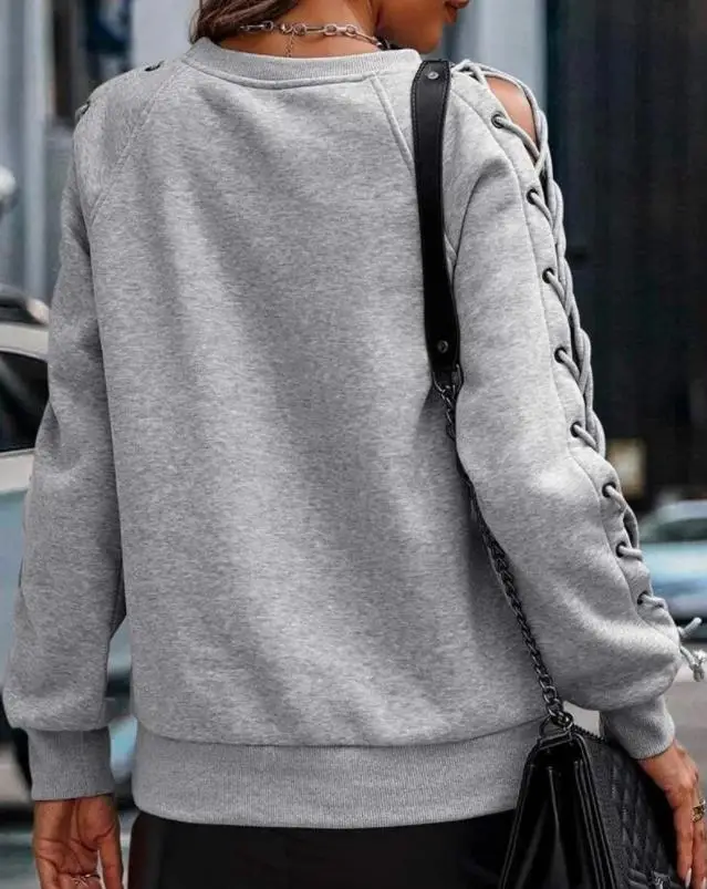 Рисунок 2 - Женский свитшот с длинным рукавом