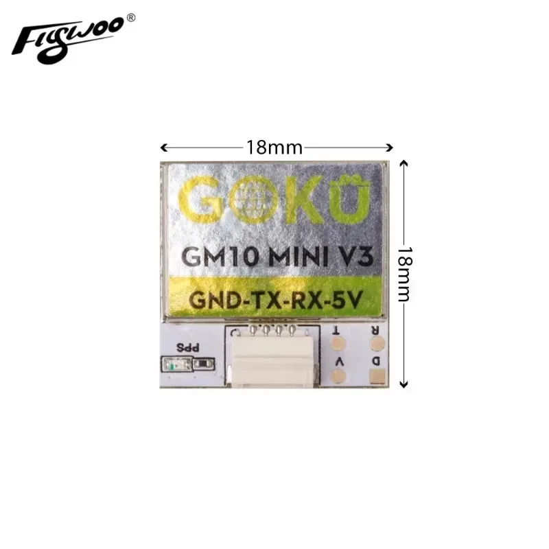 Flywoo GOKU GM10 Mini V3 GPS Module M10050 pour Drone FPV Whoop 1-2S