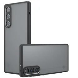 Frosted Matte Shockproof Translucent Case with Skin - Touch Finish for ZTE nubia RedMagic 10 Air (Black)