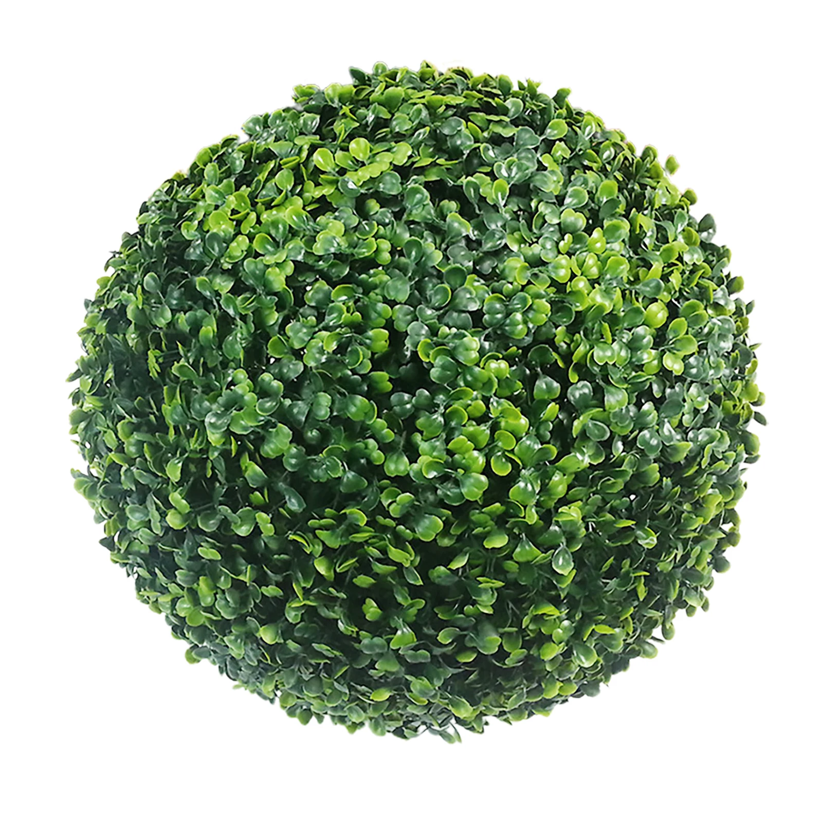 4 PC 12/18/25/30cm Artificial Plants Green Grass Ball Simulated Plants Decor Ball for Outdoor Courtyard Garden Decoration Props
