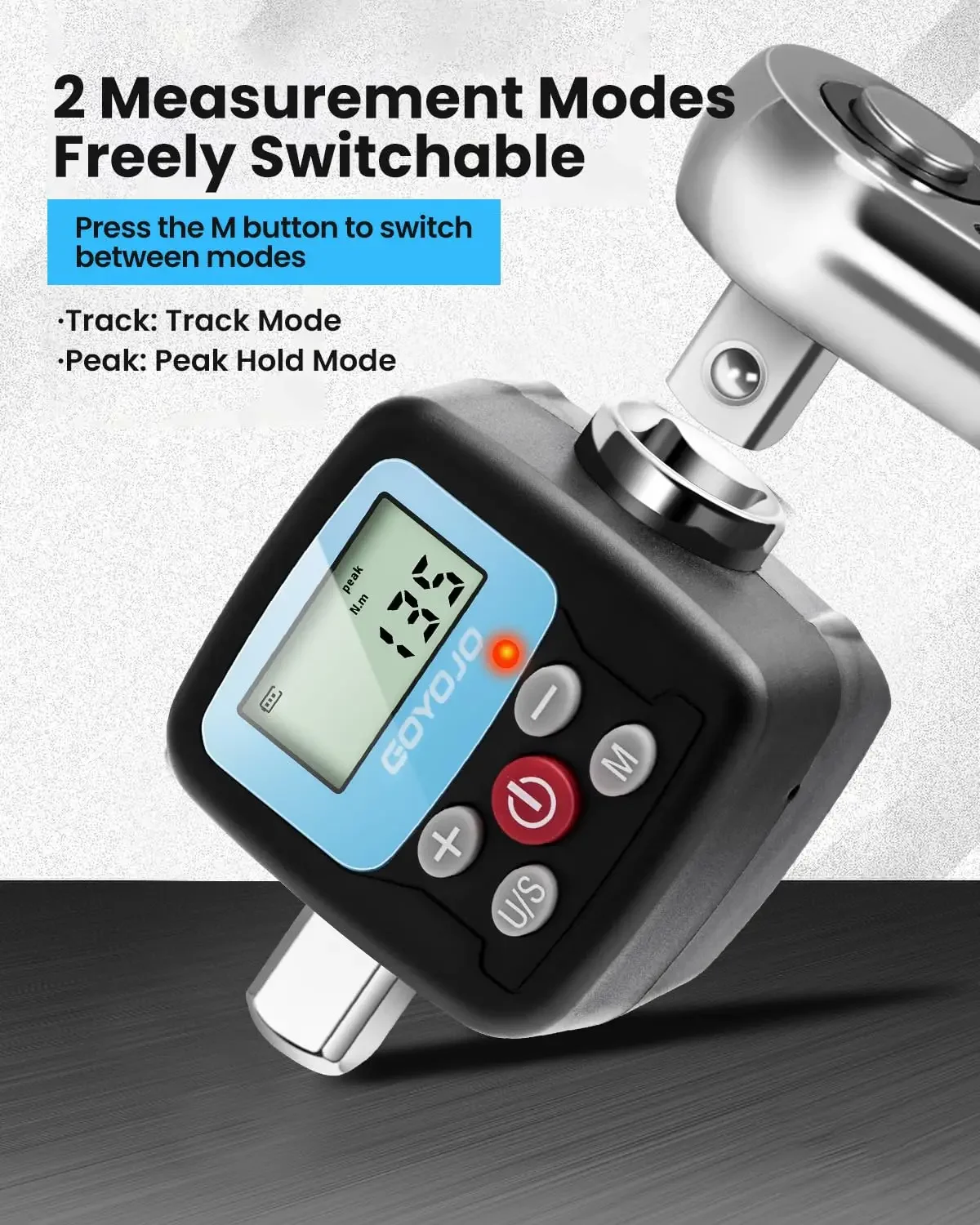 GOYOJODigitalTorqueWrenchAdapterPrecisionElectronicTorqueTool