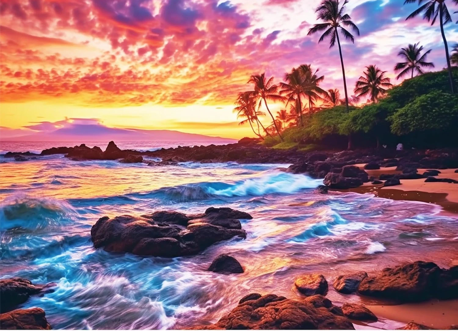 Beach Sunset Puzzle 1