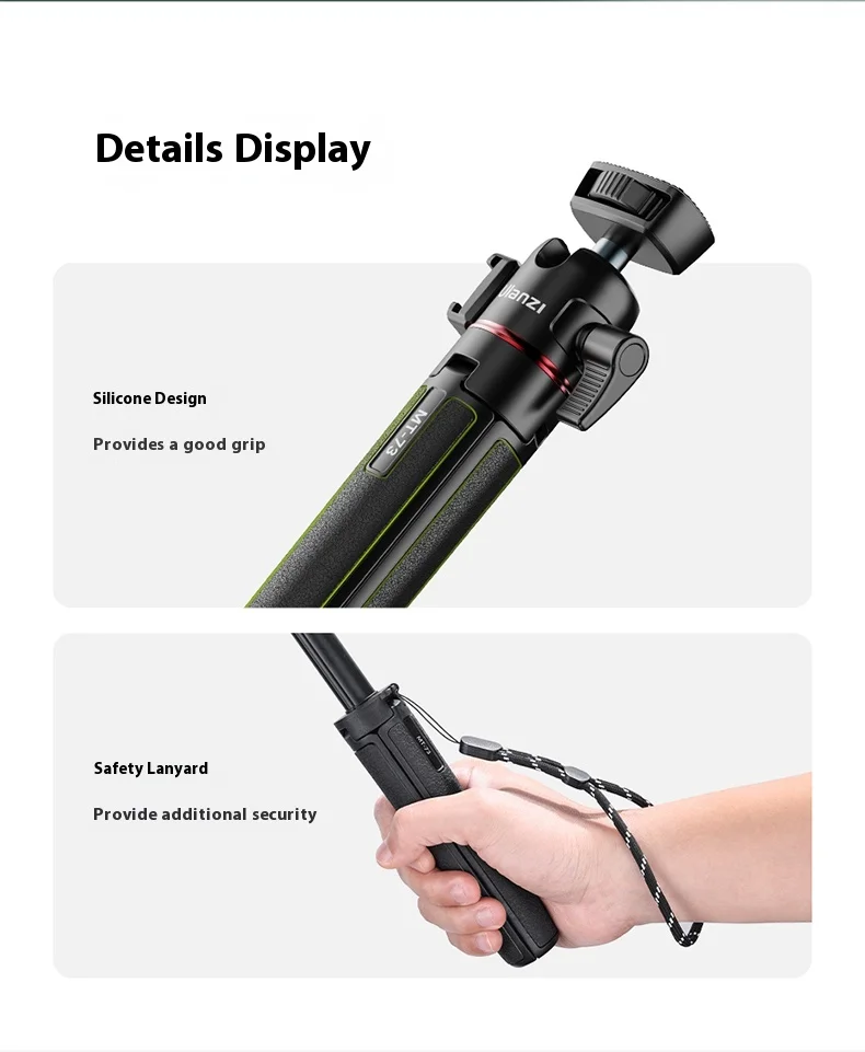 Ulanzi MT-73 Extendable Tripod description image 16
