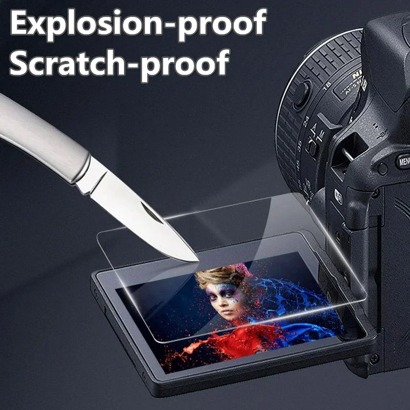 Tempered Glass Screen Protector For Sony A6400 A6300 A6000 A5000 NEX-7/6/5 A9 A77 A7R A7 A7s A7II A7III ZV1 RX10 RX100 II III IV Camera Display Protector