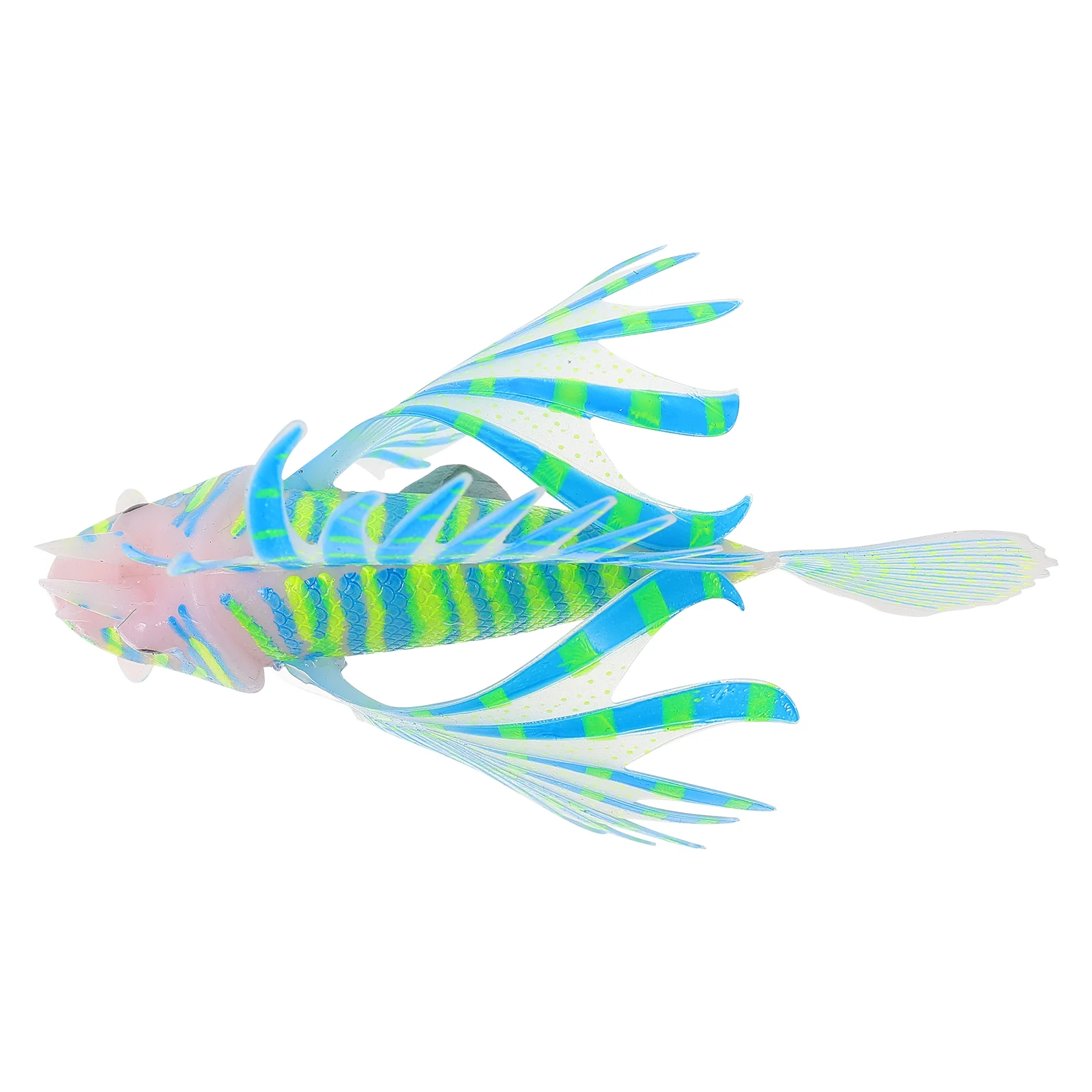 

Artificial Fish Aquarium Decoration Tropical Landscaping Fake Silica Gel Simulation Lionfish