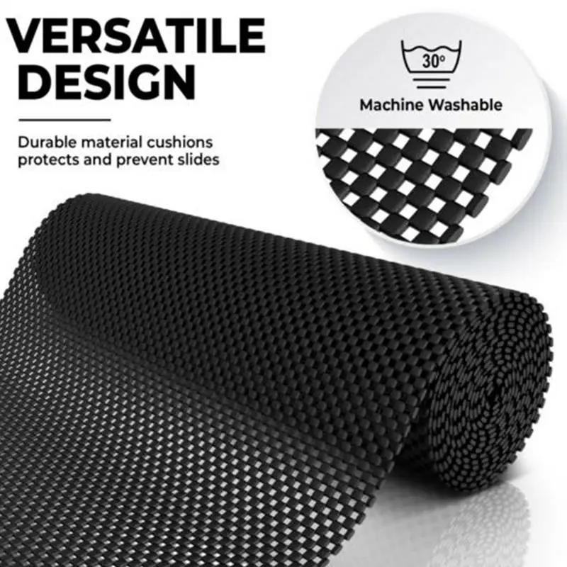 Drawer Liner Hardwood Floors Rug Liner Drawer Shelf &Cabinet Liner Thick Grip Non-Slip Woodworking Mat Pad for Shelves Tableware