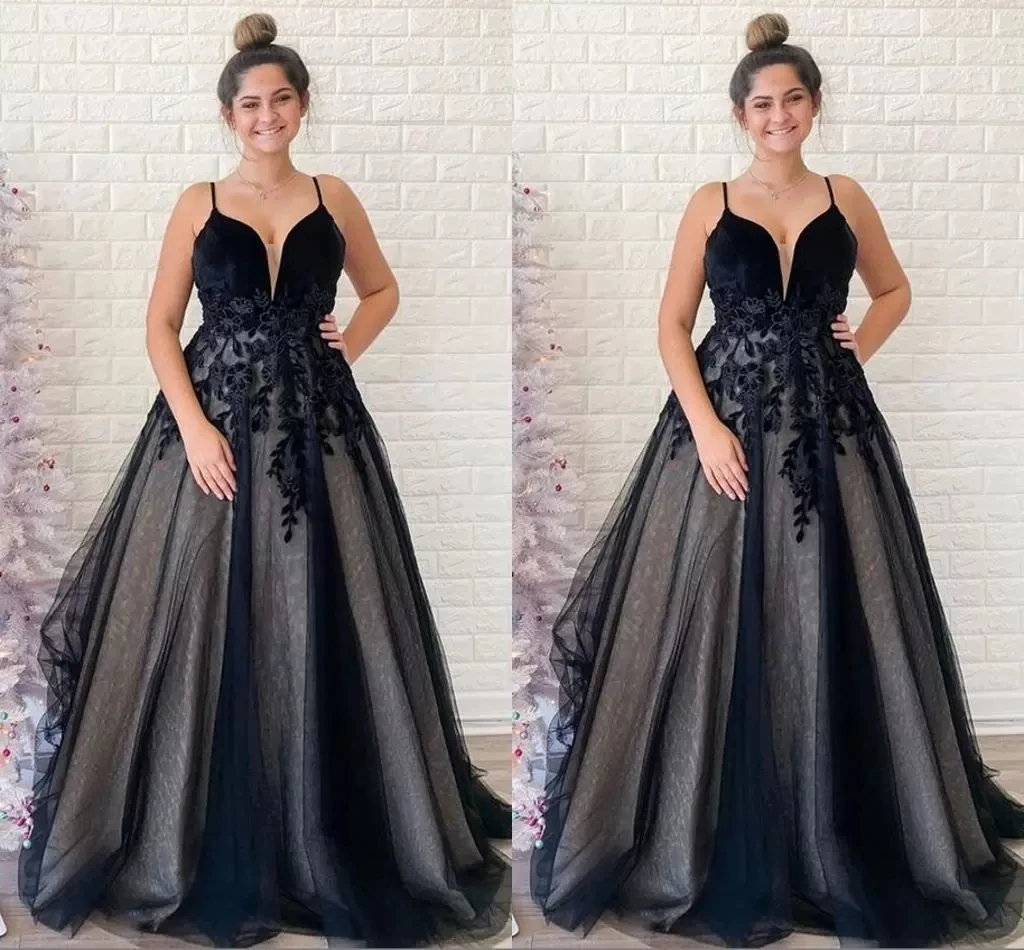 

Элегантное темно-синее вельветовое вечернее платье с V-образным вырезом, платья для официальной вечеринки, трапециевидные с ремешками, фатиновое плиссированное платье