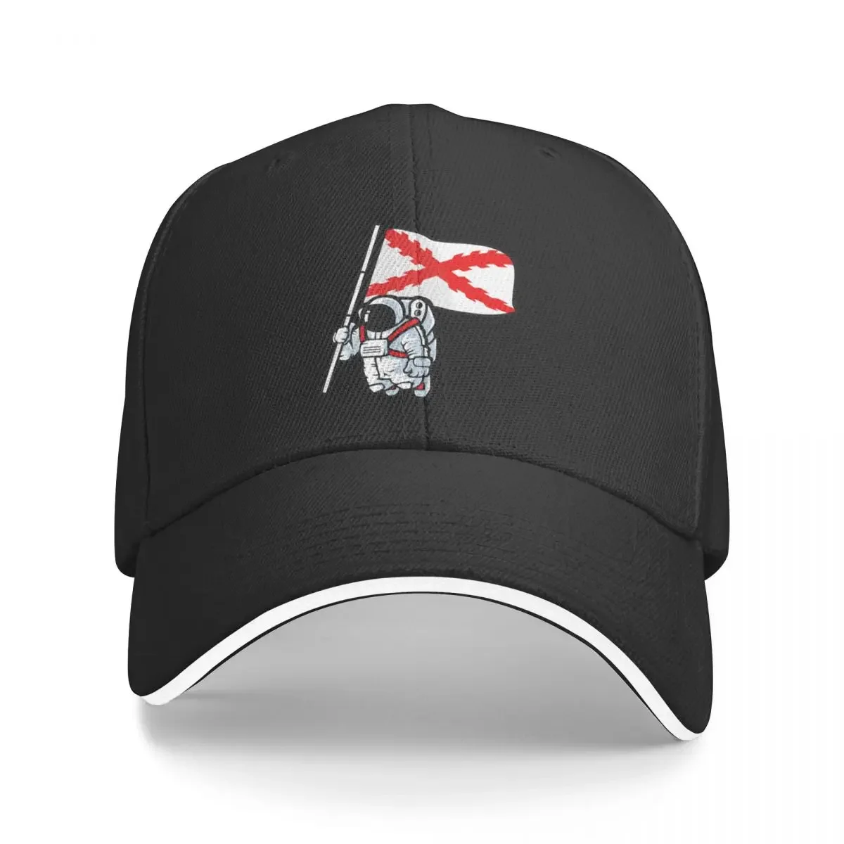 Cross of Burgundy Spanish Empire Baseball Cap Beach Bag Fluffy Hat Luxury Man Hat Female Men's