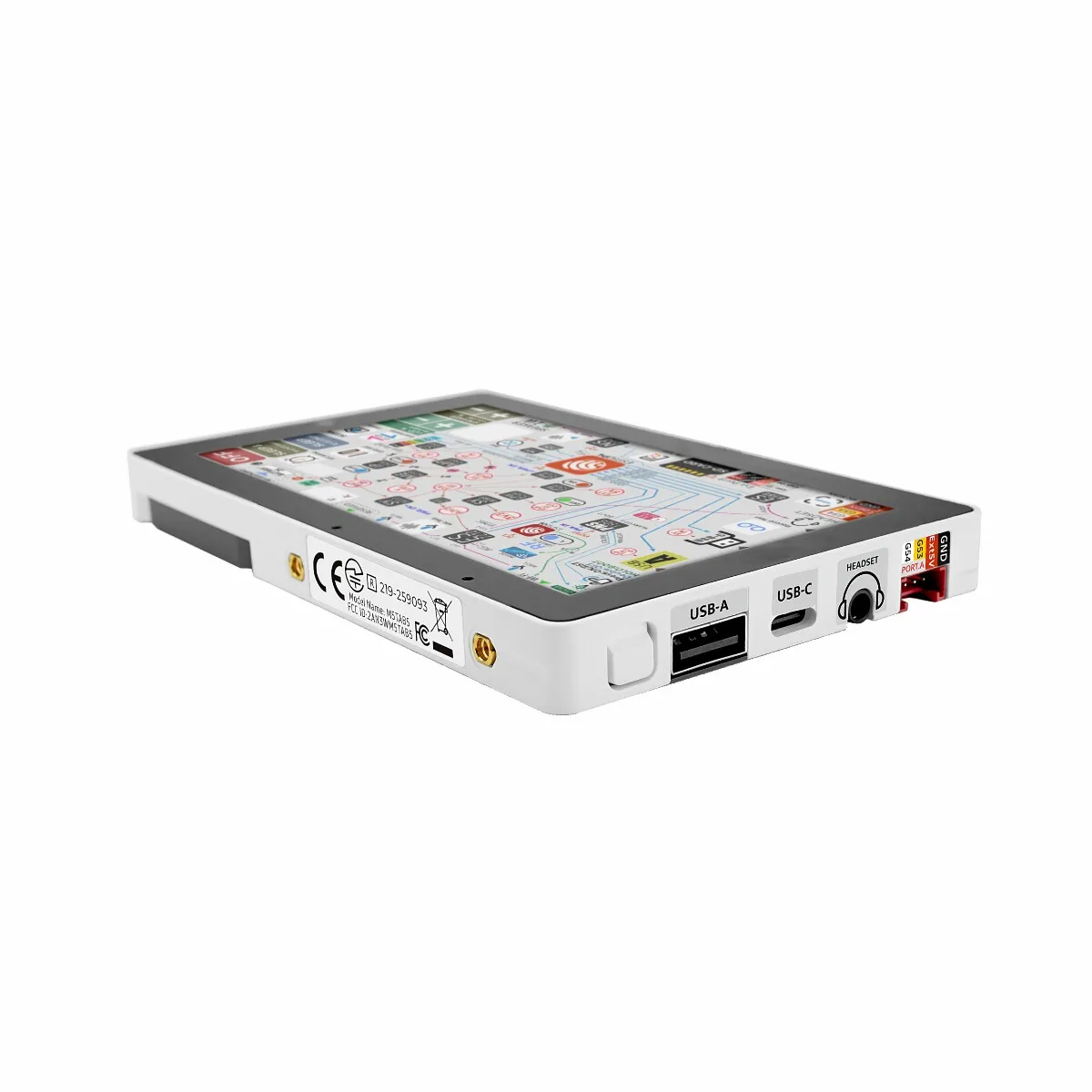M5Stack 공식 휴대용 스마트 IoT 터미널 TAB5 (ESP32-P4 및 ESP32-C6 칩셋 탑재)