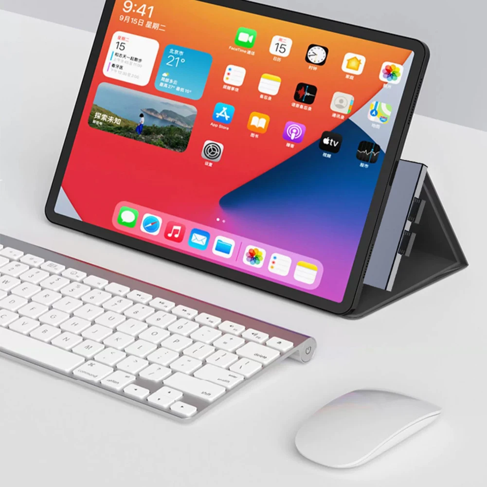 Compact Multiport 3-in-1 USB Hub with High-Speed 5Gbps Transfer