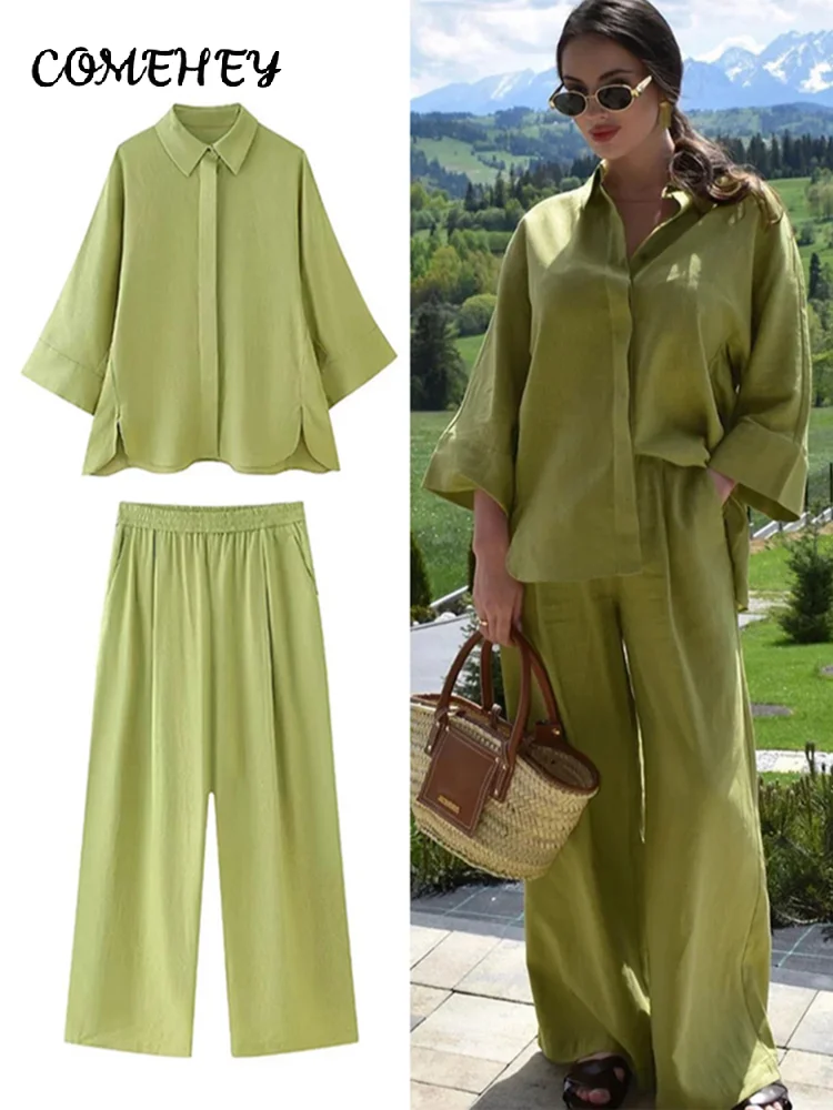 Cotton Summer Light Weight Flat Front Pant Tuxedo Separates Pant main image 1
