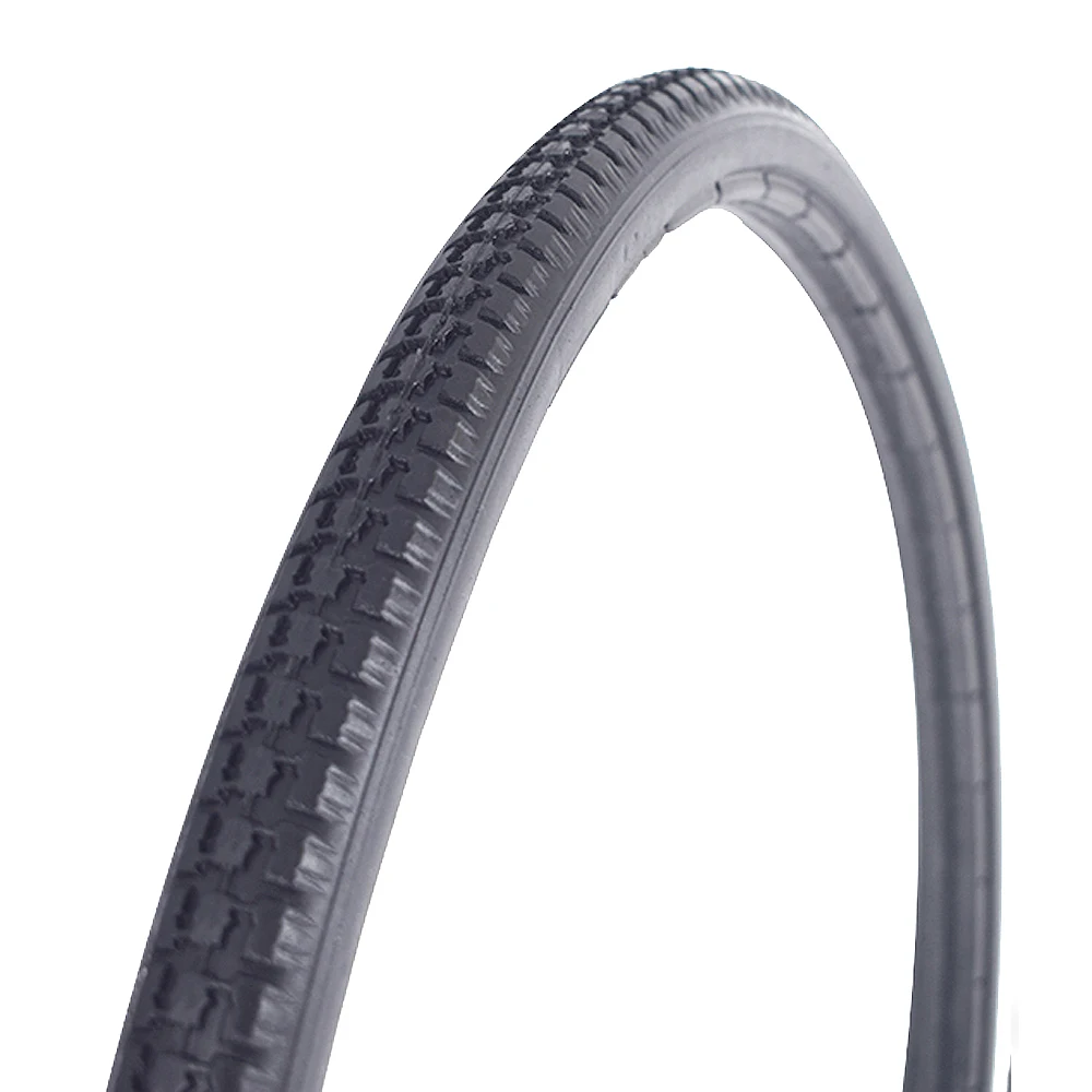 Rowerowe opony pełne antypoślizgowe trwałe czarne opony do roweru górskiego Bike Solid tire 24X1.375 opona rowerowa