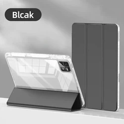 Transparent TPU Protective Cover for Xiaomi Pad - 11 to 11.2 Inch (Blcak)