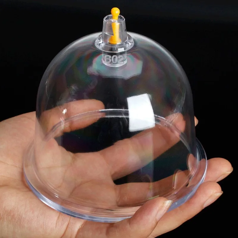 Extra Large Household Vacuum Cupper Chest Tank Oversized Fire Tank Gas Full Large Moisture Suction Cup Non-glass 4PC