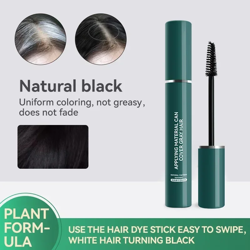 Hair Dying Stick Long Lasting Fast Staining Washable High Saturation Cover White Hair Non toxic Not Greasy Disposable Dye