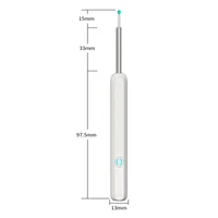 Ear Spoon Earwax Removal Scoop with Camera Removing Kit Tool Otoscope Abs Wireless Cleaner 2