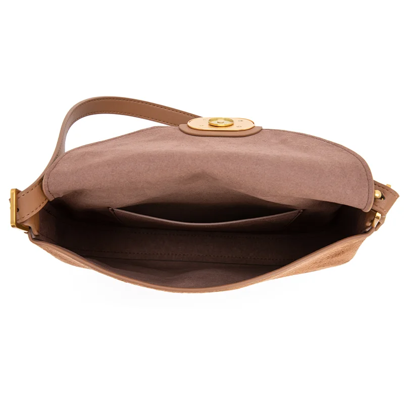 Venof-Sac messager en similicuir suédé souple pour femme, sac à main de grande capacité, dégager vintage, lancé, nouvelle tendance, 100%