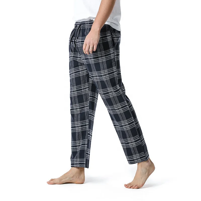 Mens Plaid Pajama Pants Men's Flannel Pajama Pant with Pockets