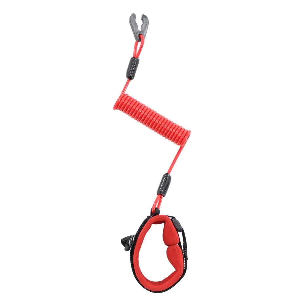 

Safety Lanyard Strap Switch Lanyard Suit Effortlessly Secure Boat with Universal Outboard Motor Cut Off Switch Tether Wrist