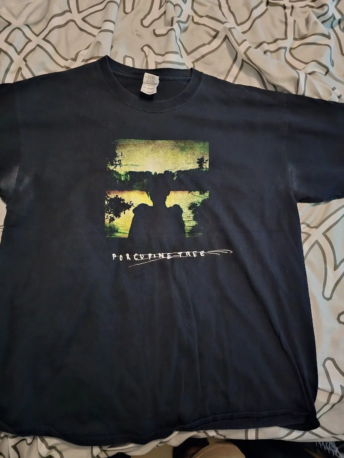 Мужская рубашка Porcupine Tree, размер XL