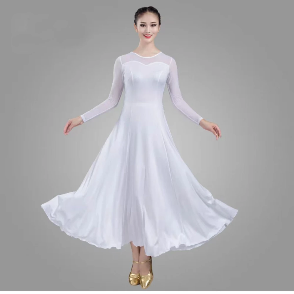 Robe De Danse Standard MS 844 Femme Tango Salle De Bal - Taille US 10 UK 12
