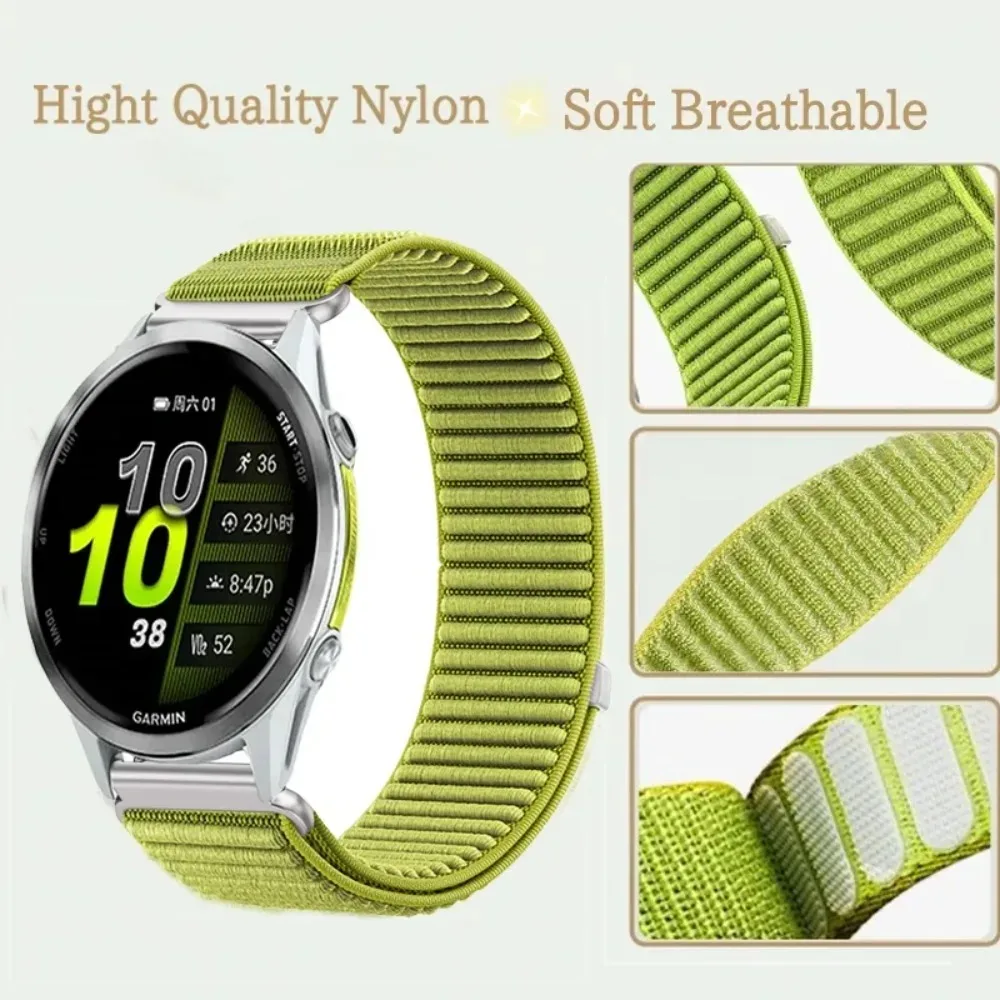 Nylon Loop Watch Strap in Multiple Sizes - Versatile and Durable Replacement Band