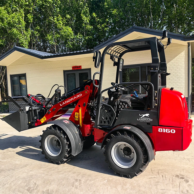 Construction Machinery European Style High Quality Diesel Front Wheel Loader Mini Loader Construction Best Selling Customized