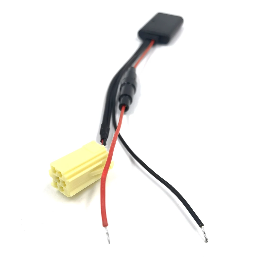 Biurlink Fuse Protection Car Radio Bluetooth Aux Cable Adapter Iso 6Pin Per Fiat Grande Punto