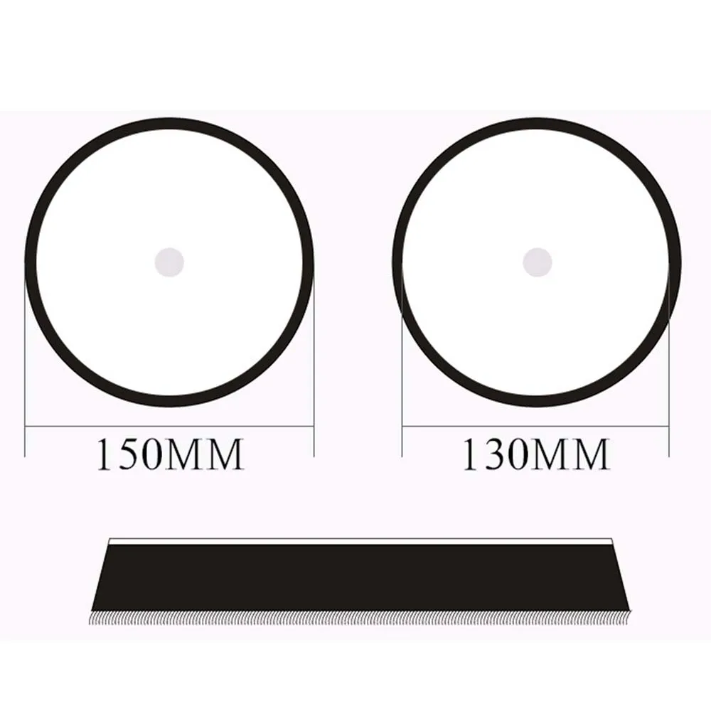 5 Inch Auto Microfiber Polishing Cutting Pad Car Detailing Buffing Wheel