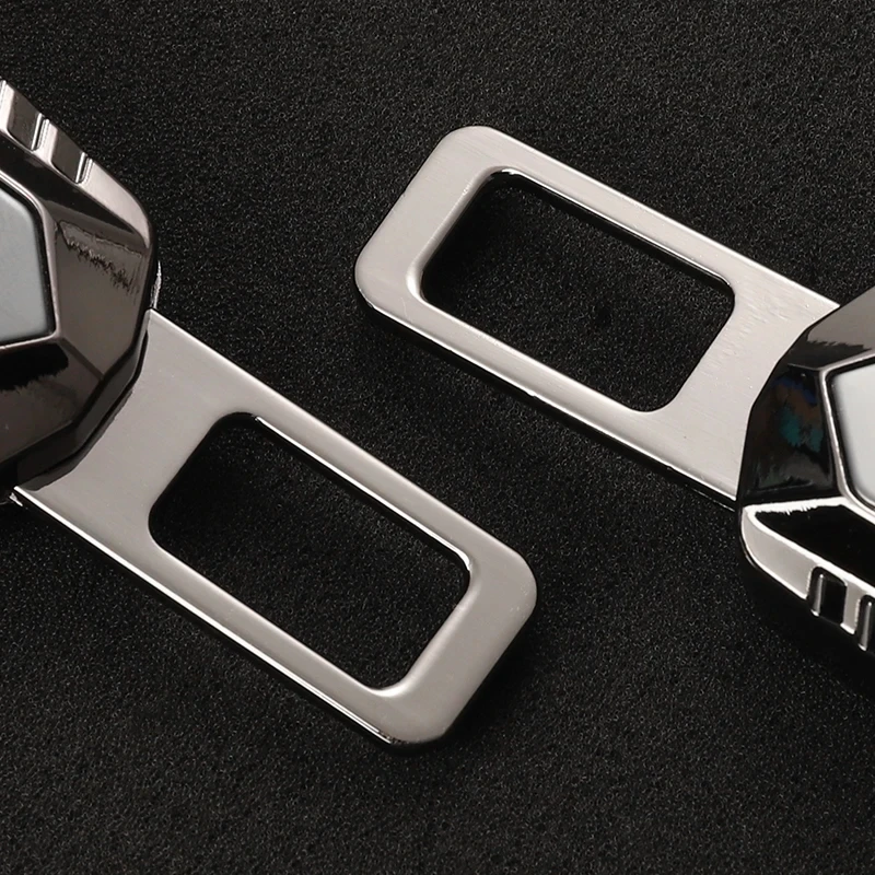 1 pcs Car Seat Belt Clip Extension Plug Metal Seatbelt Extender Accessories for AUDI RS