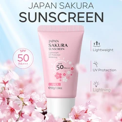 Sakura SPF50 Radiant Skin Protection & Moisturizing Cream - 30gx5pcs