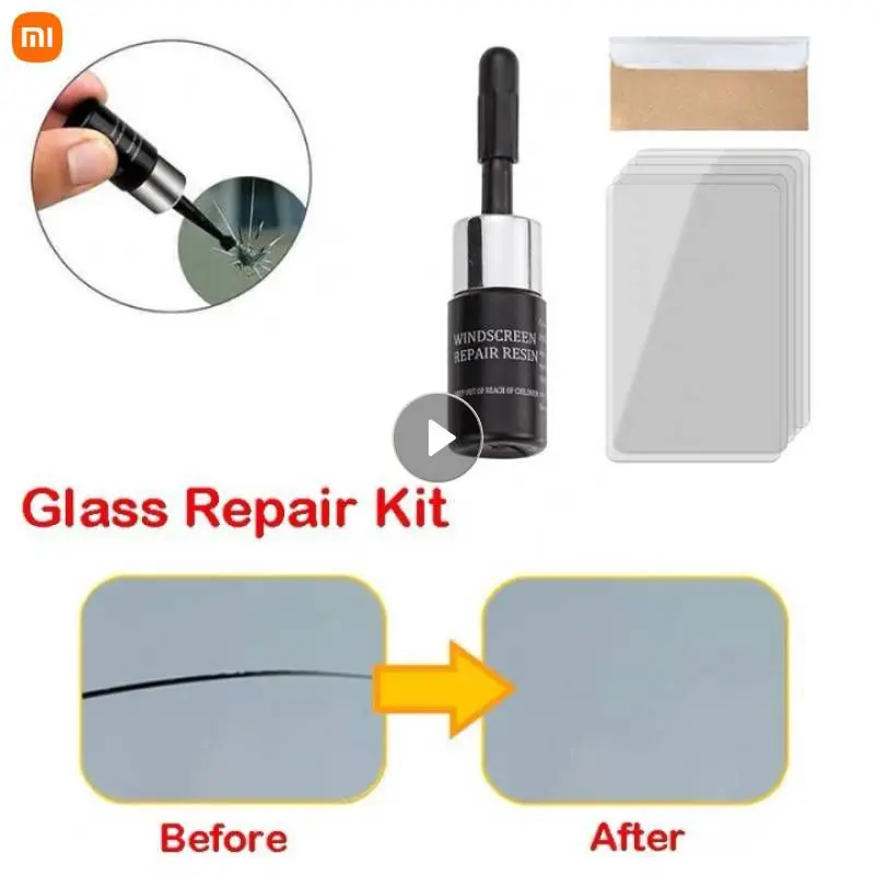 Automotive Glass Repair Glue Fluid Car Windshield Repair Resin Cracked