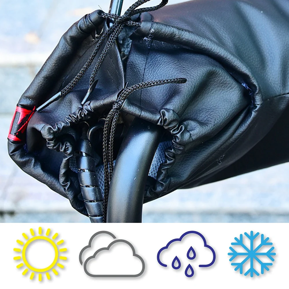 Mitaines De Guidon Moto Imperméables - Manchons Chauffants Anti-froid