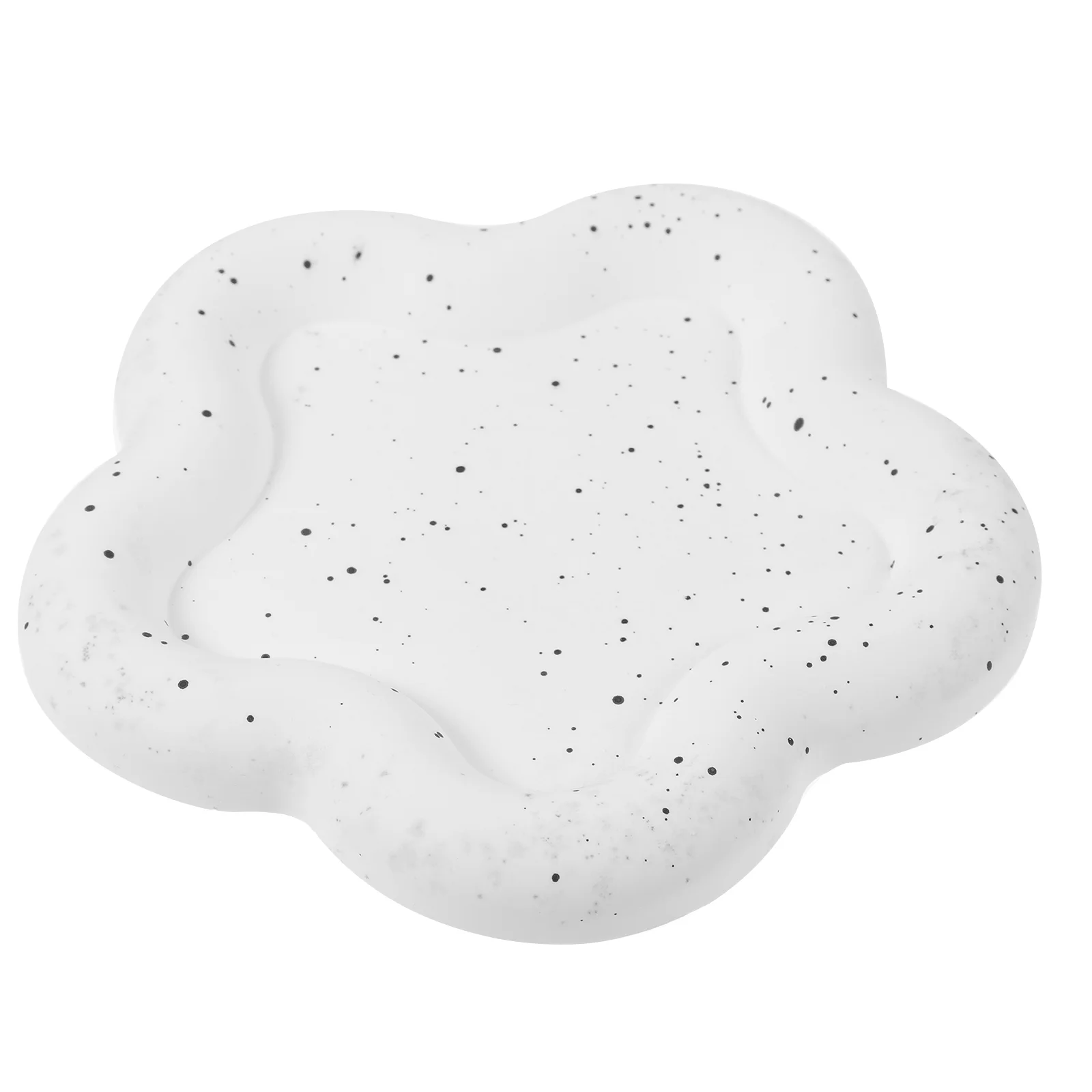 

Flower Shape Jewelry Tray Trinket Dish Decorative Jewelry Plate Holder Key Tray